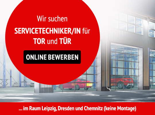 Servicetechniker für Tor und Tür im Raum Leipzig